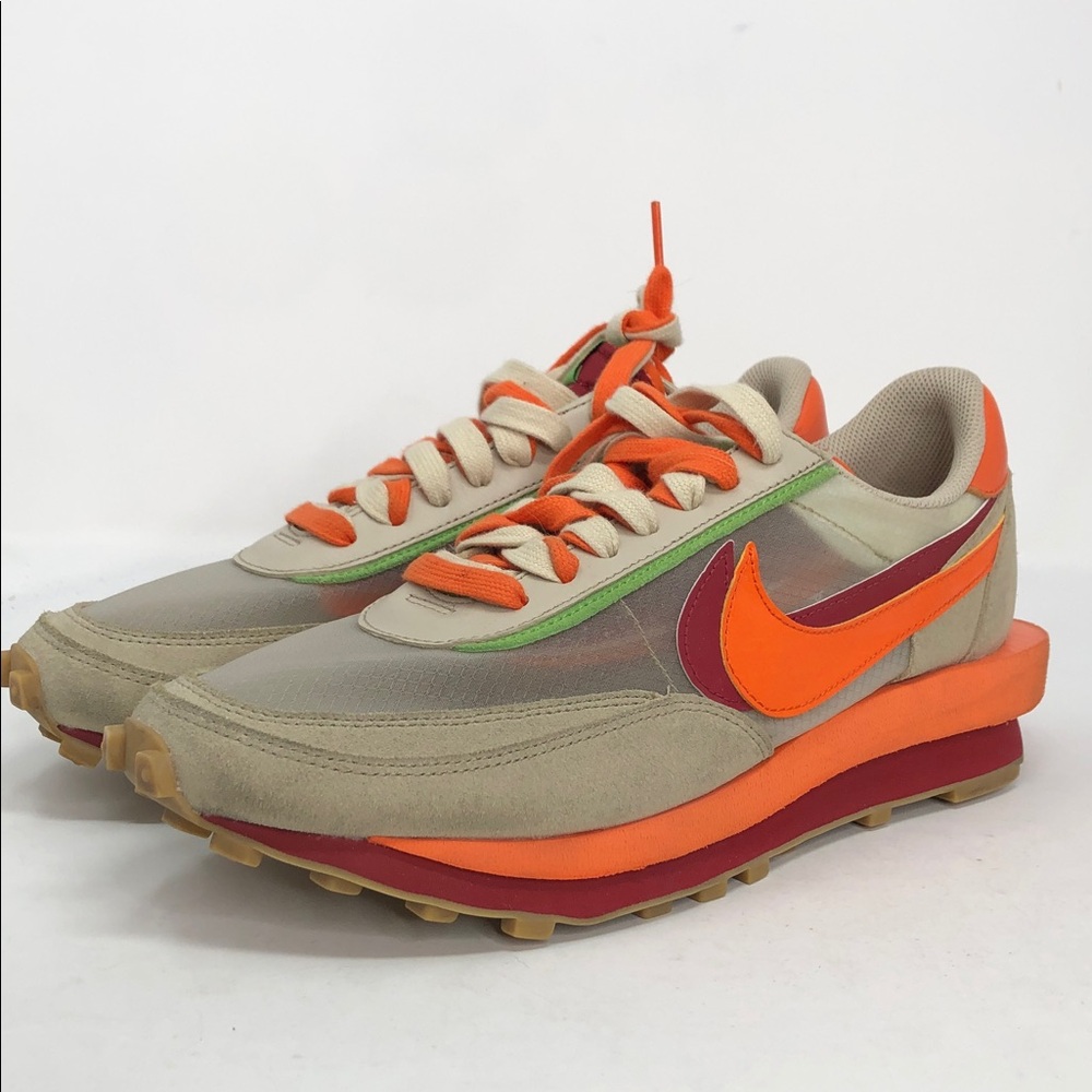 Nike Mens LD Waffle Sacai x Clot Kiss Of Death 2 DH1347-100 Shoes - Size 11 - Picture 8 of 15